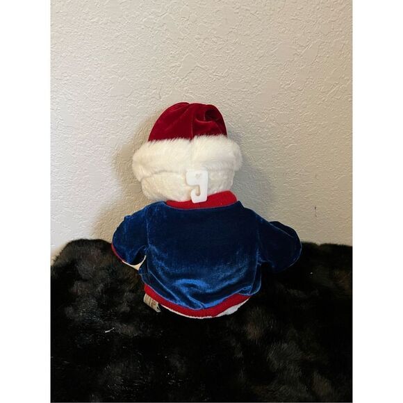 SNOWMAN Christmas Plush 13"H 'Tis The Season by Dan Dee New - Picture 3 of 5